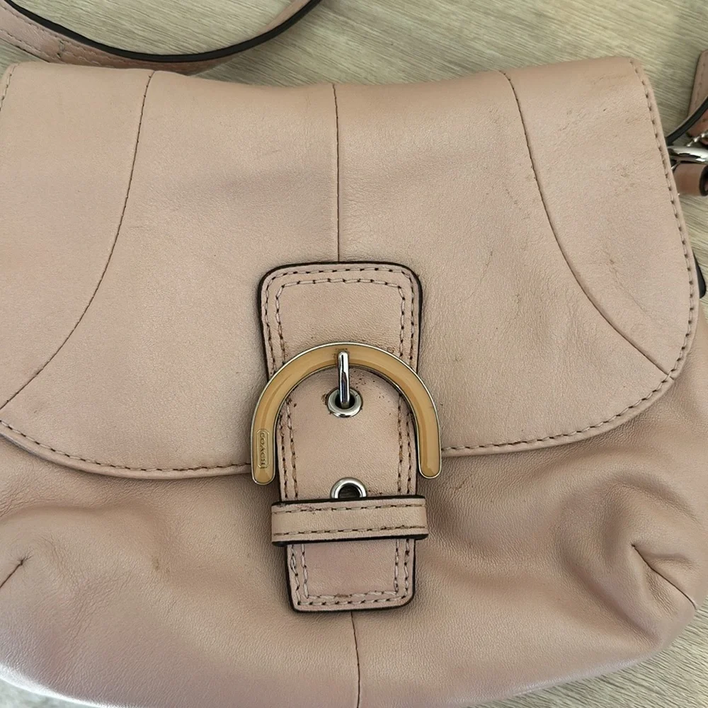Pink Coach Crossbody Bag - Picture 2 of 4